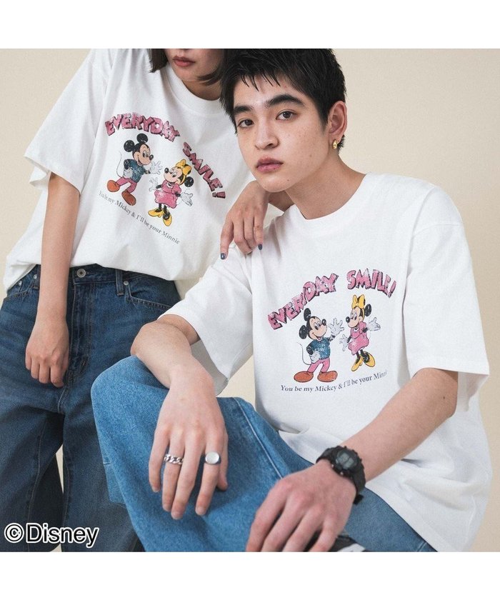 【ウィゴー/WEGO】の【ディズニー/新柄追加/ユニセックス着用ITEM/SMLサイズ展開】DISNEY/グラフィックT(S) インテリア・キッズ・メンズ・レディースファッション・服の通販 founy(ファニー) https://founy.com/ ファッション Fashion レディースファッション WOMEN トップス・カットソー Tops/Tshirt シャツ/ブラウス Shirts/Blouses ロング / Tシャツ T-Shirts カットソー Cut and Sewn ヴィンテージ Vintage 春 Spring カットソー Cut And Sew カーゴパンツ Cargo Pants グラフィック Graphic 今季 This Season スマホ Smartphone デニム Denim ビッグ Big ビンテージ Vintage プリント Print 半袖 Short Sleeve ルーズ Loose S/S・春夏 Ss・Spring/Summer 再入荷 Restock/Back In Stock/Re Arrival おすすめ Recommend 夏 Summer |ID: prp329100004438367 ipo3291000000031962123
