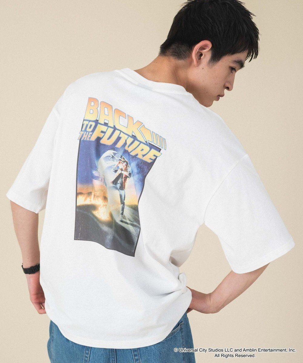 【ウィゴー/WEGO】の【新柄追加/BACK TO THE FUTUR/ユニセックス着用ITEM/SMLサイズ展開】BACK TO THE FUTURE グラフィックT(S) インテリア・キッズ・メンズ・レディースファッション・服の通販 founy(ファニー) 　ファッション　Fashion　レディースファッション　WOMEN　トップス・カットソー　Tops/Tshirt　シャツ/ブラウス　Shirts/Blouses　ロング / Tシャツ　T-Shirts　カットソー　Cut and Sewn　インナー　Inner　春　Spring　秋　Autumn/Fall　カットソー　Cut And Sew　カーゴパンツ　Cargo Pants　カーディガン　Cardigan　グラフィック　Graphic　シンプル　Simple　スマホ　Smartphone　デニム　Denim　人気　Popularity　フィット　Fit　フォックス　Fox　フロント　Front　プリント　Print　半袖　Short Sleeve　リラックス　Relax　S/S・春夏　Ss・Spring/Summer　再入荷　Restock/Back In Stock/Re Arrival　おすすめ　Recommend　夏　Summer　柄1|ID: prp329100004438369 ipo3291000000031983320