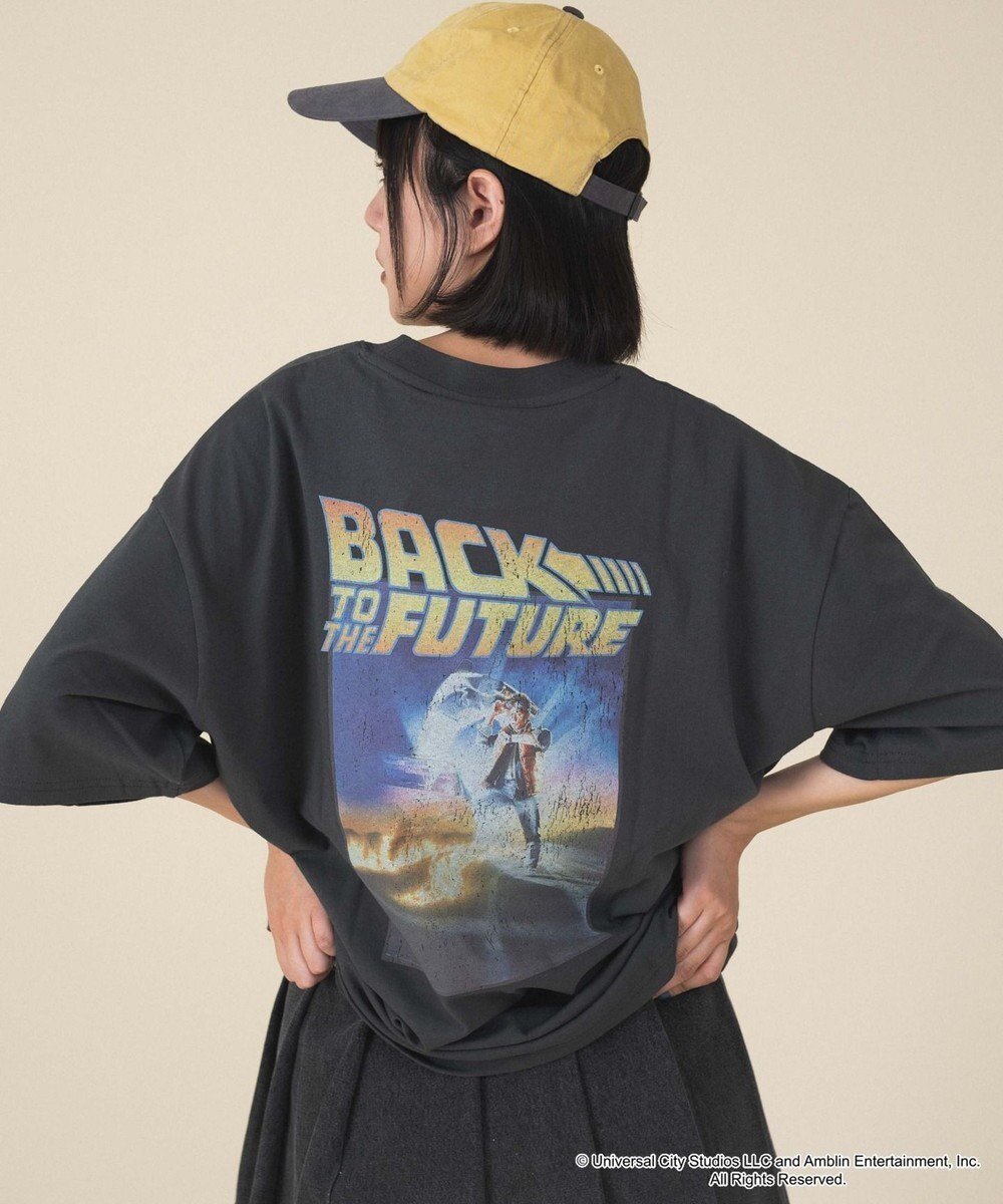 【ウィゴー/WEGO】の【新柄追加/BACK TO THE FUTUR/ユニセックス着用ITEM/SMLサイズ展開】BACK TO THE FUTURE グラフィックT(S) インテリア・キッズ・メンズ・レディースファッション・服の通販 founy(ファニー) 　ファッション　Fashion　レディースファッション　Fashion for Women　トップス・カットソー　Cut & Sew Tops　シャツ・ブラウス・オフィスカジュアル　Elegant Blouses & Button-Ups　ロングTシャツ・Tシャツ　Longline T-Shirts & Tees　カットソー・ベーシックTシャツ　Cut-and-Sewn Tops / Stretch Tees & Basics　インナー　Innerwear　春　Spring　秋　Autumn　カットソー　Cut and Sewn Top　カーゴパンツ　Cargo Pants, Utility Pants　カーディガン　Cardigan, Knitwear　グラフィック　Graphic, Graphic Design　シンプル　Simple, Minimal　スマホ　Smartphone, Mobile Device　デニム　Denim, Jeans Material　人気　Popular, Best Seller　フィット　Fit, Slim Fit　フォックス　Fox, Fox Fur　フロント　Front, Front Design　プリント　Print, Printed Pattern　半袖　Short Sleeve, Half Sleeve　リラックス　Relax, Relaxed Fit　S/S・春夏　SS, Spring/Summer, Warm Season　おすすめ　Recommended / Our Picks　夏　Summer　柄2|ID: prp329100004438369 ipo3291000000033430209