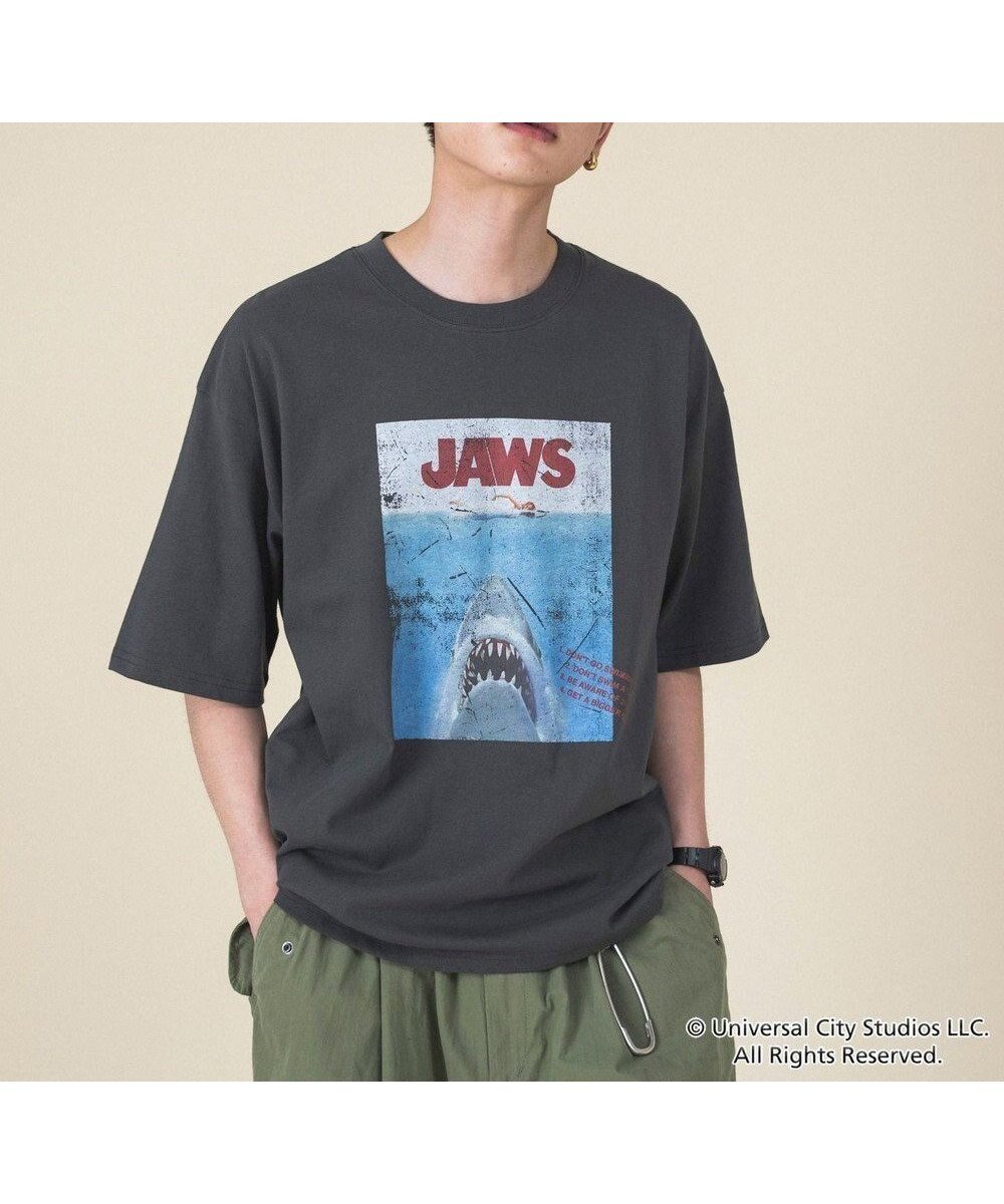 【ウィゴー/WEGO】の【新柄追加/JAWS/ユニセックス着用ITEM/SMLサイズ展開】JAWSグラフィックT(S) インテリア・キッズ・メンズ・レディースファッション・服の通販 founy(ファニー) 　ファッション　Fashion　レディースファッション　WOMEN　トップス・カットソー　Tops/Tshirt　シャツ/ブラウス　Shirts/Blouses　ロング / Tシャツ　T-Shirts　カットソー　Cut and Sewn　インナー　Inner　春　Spring　秋　Autumn/Fall　カットソー　Cut And Sew　カーゴパンツ　Cargo Pants　カーディガン　Cardigan　グラフィック　Graphic　シンプル　Simple　スマホ　Smartphone　デニム　Denim　人気　Popularity　フィット　Fit　フロント　Front　プリント　Print　別注　Special Order　半袖　Short Sleeve　リラックス　Relax　S/S・春夏　Ss・Spring/Summer　おすすめ　Recommend　夏　Summer　柄2|ID: prp329100004438370 ipo3291000000031984699