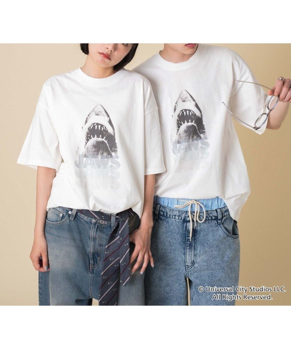 【ウィゴー/WEGO】の【新柄追加/JAWS/ユニセックス着用ITEM/SMLサイズ展開】JAWSグラフィックT(S) インテリア・キッズ・メンズ・レディースファッション・服の通販 founy(ファニー) 　ファッション　Fashion　レディースファッション　WOMEN　トップス・カットソー　Tops/Tshirt　シャツ/ブラウス　Shirts/Blouses　ロング / Tシャツ　T-Shirts　カットソー　Cut and Sewn　インナー　Inner　春　Spring　秋　Autumn/Fall　カットソー　Cut And Sew　カーゴパンツ　Cargo Pants　カーディガン　Cardigan　グラフィック　Graphic　シンプル　Simple　スマホ　Smartphone　デニム　Denim　人気　Popularity　フィット　Fit　フロント　Front　プリント　Print　別注　Special Order　半袖　Short Sleeve　リラックス　Relax　S/S・春夏　Ss・Spring/Summer　おすすめ　Recommend　夏　Summer　柄3|ID: prp329100004438370 ipo3291000000031984700