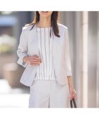 【ジェイ プレス/J.PRESS】の【セットアップ対応・洗える・UVケア・速乾】 OXIJEWELストレッチ ノーカラー ジャケット シルバー系|ID: prp329100004439294 ipo3291000000032710081