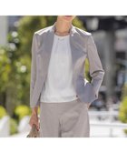 【ジェイ プレス/J.PRESS】の【セットアップ対応・洗える・撥水・防汚】コットンFITTYシャーク ノーカラー ジャケット ベージュ系|ID: prp329100004439300 ipo3291000000032050607