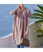 【ティアクラッセ/Tiaclasse】の【洗える】リネンミックススキッパーシャツワンピース ピンク|ID: prp329100004439364 ipo3291000000032050300