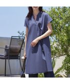 【ティアクラッセ/Tiaclasse】の【洗える】リネンミックススキッパーシャツワンピース ブルーグレー|ID: prp329100004439364 ipo3291000000032050301
