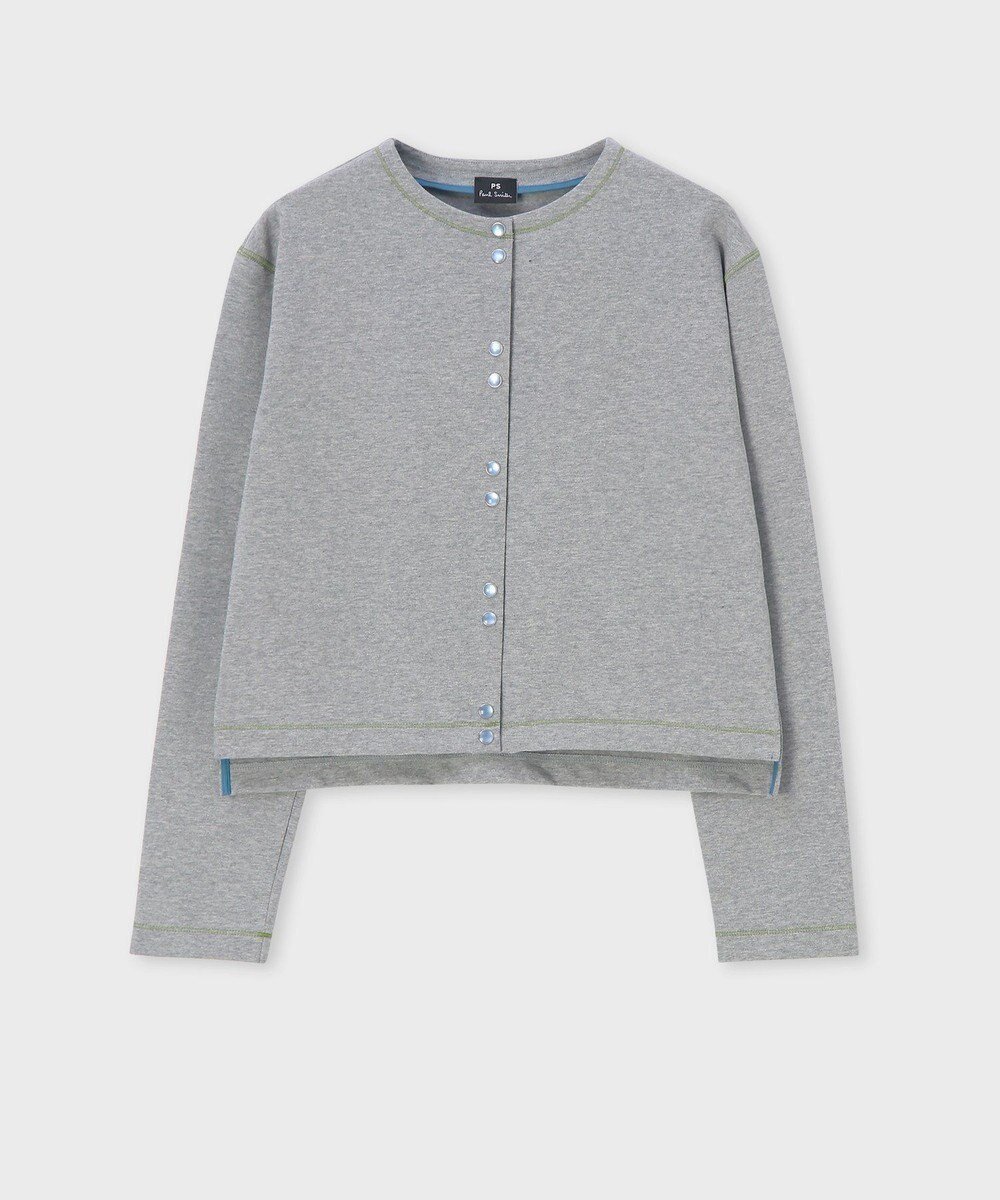 【ポール スミス/Paul Smith】のスウェットカーディガン インテリア・キッズ・メンズ・レディースファッション・服の通販 founy(ファニー) 　ファッション　Fashion　レディースファッション　Ladies' Fashion Online　トップス・カットソー　Tops/Tshirt　カーディガン　Cardigans　パーカ　Sweats　スウェット　Sweat　おすすめ　Recommend　カーディガン　Cardigan　コンパクト　Compact　夏　Summer　S/S・春夏　Ss・Spring/Summer　A/W・秋冬　Aw・Autumn/Winter・Fw・Fall-Winter　グレー|ID: prp329100004441288 ipo3291000000032650505