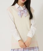 【ウィゴー/WEGO】の【SCHOOLITEM】ラインスクールニットベスト ホワイトその他|ID: prp329100004441534 ipo3291000000031987757