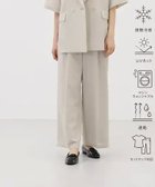 【エニィ スィス/any SiS】の【接触冷感・速乾・UVカット・洗える】スイートクール キャミワンピース ライトベージュ|ID: prp329100004441581 ipo3291000000034911341