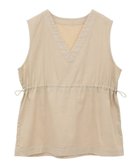 【グリーンパークス/Green Parks】のピグメントドロストベスト Light Beige|ID: prp329100004441647 ipo3291000000031794511