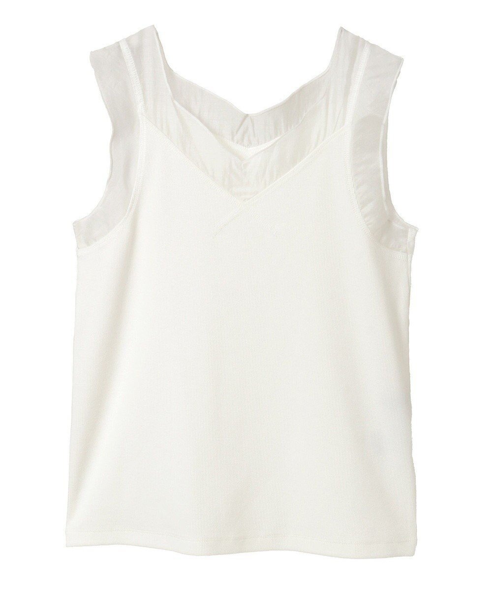 【グリーンパークス/Green Parks】の・SUGAR SPOON シアー切替タンクトップ 人気、トレンドファッション・服の通販 founy(ファニー) 　ファッション　Fashion　レディースファッション　WOMEN　トップス・カットソー　Tops/Tshirt　おすすめ　Recommend　インナー　Inner　カーディガン　Cardigan　シアー　Sheer　タンク　Tank　ポケット　Pocket　切替　Switching　夏　Summer　春　Spring　S/S・春夏　Ss・Spring/Summer　 other-1|ID: prp329100004441651 ipo3291000000031743972
