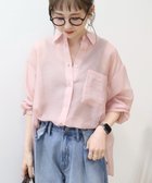 【アメリカンホリック/AMERICAN HOLIC】のシアーシャツ Pink|ID: prp329100004441663 ipo3291000000033658835