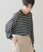 【アメリカンホリック/AMERICAN HOLIC】のランダムボーダーBIG Tシャツ Black|ID: prp329100004441684 ipo3291000000031042210
