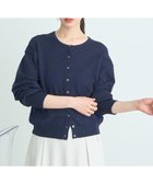 【アースミュージックアンドエコロジー/earth music&ecology】のUVカット加工クルーネックニットカーディガン Dark Navy|ID: prp329100004441693 ipo3291000000031563083