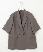 【エニィ スィス/any SiS】の【接触冷感・速乾・UVカット・洗える】スイートクール ジャケット モカ|ID: prp329100004441695 ipo3291000000031042292