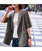 【エニィ スィス/any SiS】の【接触冷感・速乾・UVカット・洗える】スイートクール ジャケット 人気、トレンドファッション・服の通販 founy(ファニー) ファッション Fashion レディースファッション Fashion for Women アウター Coat / Outerwear Collection レディースジャケット・軽アウター Jackets テーラードジャケット / 通勤・きれいめスタイル Tailored Jackets & Blazers 春 Spring 洗える Machine Washable キャミワンピース Cami Dress, Slip Dress シンプル Simple, Minimal ジャケット Jacket, Outerwear デニム Denim, Jeans Material フェミニン Feminine, Girly ボトム Bottoms, Lower Wear ポケット Pocket, Pocket Detail 半袖 Short Sleeve, Half Sleeve リラックス Relax, Relaxed Fit ワイド Wide, Wide Fit S/S・春夏 SS, Spring/Summer, Warm Season おすすめ Recommended / Our Picks 夏 Summer エレガント 上品 Elegant 新作・新入荷 New Arrivals / New In thumbnail モカ|ID: prp329100004441695 ipo3291000000034295748