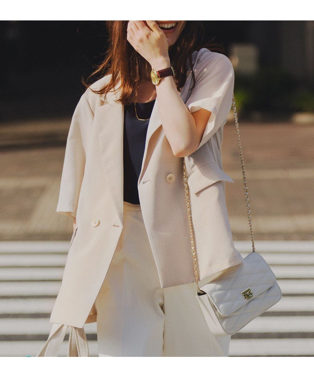 【エニィ スィス/any SiS】の【接触冷感・速乾・UVカット・洗える】スイートクール ジャケット インテリア・キッズ・メンズ・レディースファッション・服の通販 founy(ファニー) ファッション Fashion レディースファッション Fashion for Women アウター Coat / Outerwear Collection レディースジャケット・軽アウター Jackets テーラードジャケット / 通勤・きれいめスタイル Tailored Jackets & Blazers 春 Spring 洗える Machine Washable キャミワンピース Cami Dress, Slip Dress シンプル Simple, Minimal ジャケット Jacket, Outerwear デニム Denim, Jeans Material フェミニン Feminine, Girly ボトム Bottoms, Lower Wear ポケット Pocket, Pocket Detail 半袖 Short Sleeve, Half Sleeve リラックス Relax, Relaxed Fit ワイド Wide, Wide Fit S/S・春夏 SS, Spring/Summer, Warm Season おすすめ Recommended / Our Picks 夏 Summer エレガント 上品 Elegant 新作・新入荷 New Arrivals / New In ライトベージュ|ID: prp329100004441695 ipo3291000000034664672