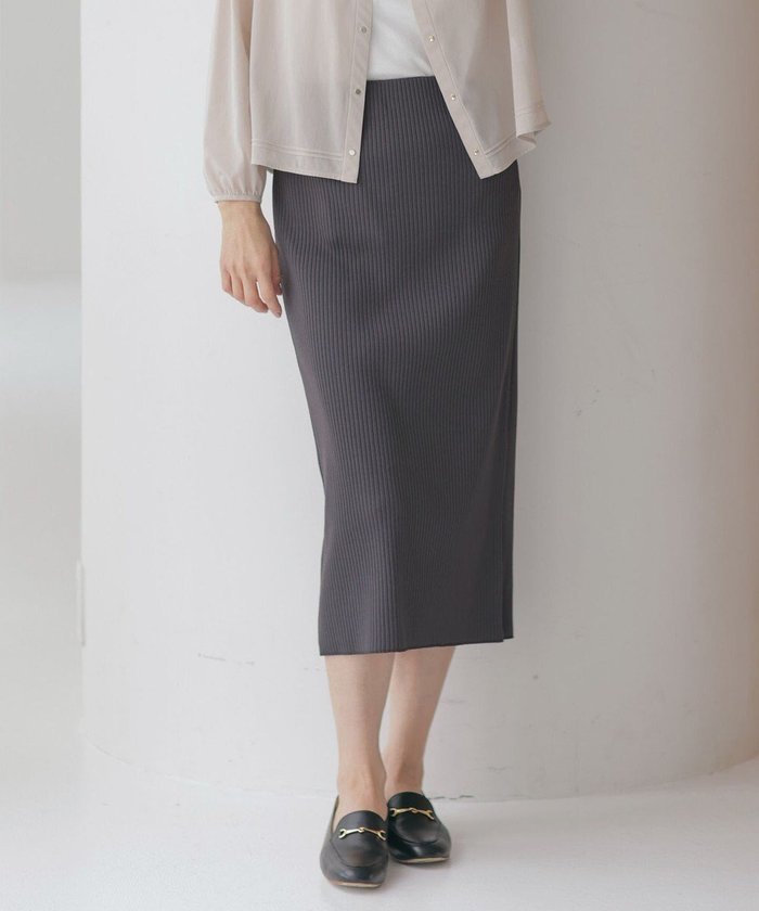 【ジェイ プレス/J.PRESS】の【洗える】リブ ナロー スカート インテリア・キッズ・メンズ・レディースファッション・服の通販 founy(ファニー) https://founy.com/ ファッション Fashion レディースファッション Ladies' Fashion Online スカート Skirt カットソー Cut And Sew コンパクト Compact 夏 Summer 春 Spring S/S・春夏 Ss・Spring/Summer 洗える Washable |ID: prp329100004441697 ipo3291000000032686569