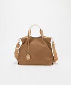 【トプカピ/TOPKAPI】の【TREASURE TOPKAPI】ストライプハンドル ナイロン 2way トートバッグ A4対応 キャメル|ID: prp329100004441800 ipo3291000000032572986