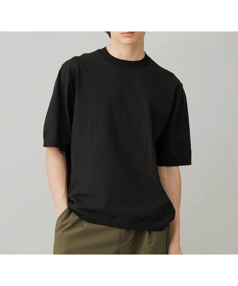 【アンフィーロ/UNFILO / MEN】の【洗える/接触冷感/遮熱/UVケア】スゴ機能美 ニット クルーネック インテリア・キッズ・メンズ・レディースファッション・服の通販 founy(ファニー) 　ファッション　Fashion　メンズファッション　MEN　トップス・カットソー　Tops/Tshirt/Men　ニット　Knit Tops　インナー　Inner　ウォッシャブル　Washable　春　Spring　洗える　Washable　カーディガン　Cardigan　ジャケット　Jacket　セーター　Sweater　ポロシャツ　Polo Shirt　ロング　Long　S/S・春夏　Ss・Spring/Summer　夏　Summer　エレガント 上品　Elegant　ダークカーキ|ID: prp329100004442590 ipo3291000000031552477