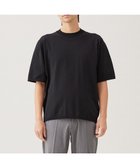 【アンフィーロ/UNFILO / MEN】の【洗える/接触冷感/遮熱/UVケア】スゴ機能美 ニット クルーネック ブラック|ID: prp329100004442590 ipo3291000000031737996