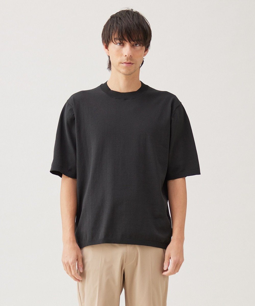 【アンフィーロ/UNFILO / MEN】の【接触冷感/遮熱/洗える/UVケア】スゴ機能美 ニット クルーネック【ギフトにもおすすめ】 インテリア・キッズ・メンズ・レディースファッション・服の通販 founy(ファニー) 　ファッション　Fashion　メンズファッション　Fashion for Men　トップス・カットソー　Cut & Sew Tops　ニット・セーター / 定番トップス　Knit Tops & Sweaters　インナー　Innerwear　ウォッシャブル　Machine Washable　春　Spring　洗える　Machine Washable　カーディガン　Cardigan, Knitwear　ジャケット　Jacket, Outerwear　セーター　Sweater, Knitwear　ポロシャツ　Polo Shirt, Collared Tee　ロング　Long, Long-Length　S/S・春夏　SS, Spring/Summer, Warm Season　おすすめ　Recommended / Our Picks　夏　Summer　エレガント 上品　Elegant　ギフト プレゼント　Gift / Present　ダークカーキ|ID: prp329100004442590 ipo3291000000032718689