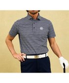 【23区 ゴルフ/23区GOLF / MEN】の【MEN】モノグラム柄 半袖ポロシャツ ネイビー系5|ID: prp329100004442601 ipo3291000000034605758