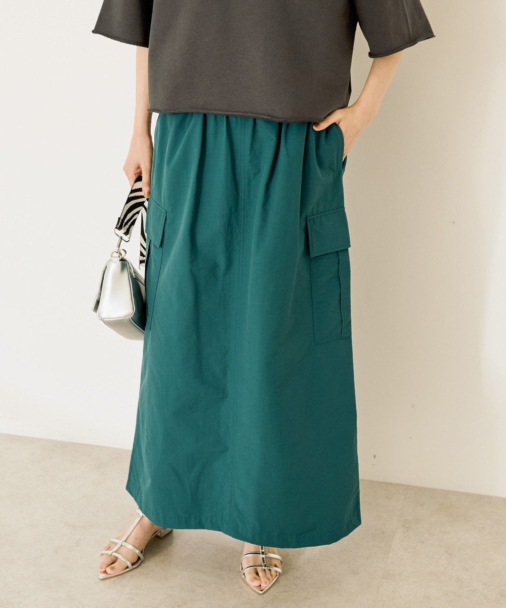 【アメリカンホリック/AMERICAN HOLIC】のドロストカーゴタイトスカート インテリア・キッズ・メンズ・レディースファッション・服の通販 founy(ファニー) ファッション Fashion レディースファッション Fashion for Women スカート Skirts おすすめ Recommended / Our Picks ストレート Straight, Straight Cut タイトスカート Pencil Skirt, Tight Skirt リップ Lip, Lip Motif ロング Long, Long-Length 夏 Summer 春 Spring S/S・春夏 SS, Spring/Summer, Warm Season Blue Green|ID: prp329100004442784 ipo3291000000033441684