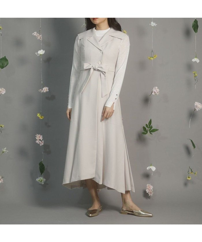 【グリーンパークス/Green Parks】のdazzlin トレンチ風ワンピース インテリア・キッズ・メンズ・レディースファッション・服の通販 founy(ファニー) https://founy.com/ ファッション Fashion レディースファッション WOMEN ワンピース Dress クラシカル Classical トレンチ Trench フロント Front ポケット Pocket ロング Long 夏 Summer 春 Spring S/S・春夏 Ss・Spring/Summer |ID: prp329100004443522 ipo3291000000031843090