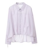 【アースミュージックアンドエコロジー/earth music&ecology】のTRキュプラドロストシャツ Stripe Pink|ID: prp329100004443547 ipo3291000000031923463