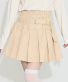 【アースミュージックアンドエコロジー/earth music&ecology】のデニムプリーツスカパン Beige|ID: prp329100004443554 ipo3291000000031843152
