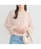 【アースミュージックアンドエコロジー/earth music&ecology】のシアーバルーンプルオーバー Pink Beige|ID: prp329100004443556 ipo3291000000033530415