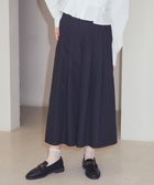 【アースミュージックアンドエコロジー/earth music&ecology】の選べる丈タックスカーチョ Stripe Navy|ID: prp329100004443574 ipo3291000000031637461