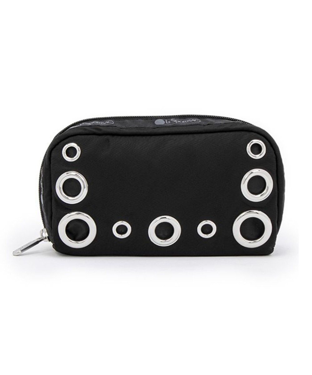 【レスポートサック/LeSportsac】のGROMMET RECTANGULAR COS/オニキスグロメッツ インテリア・キッズ・メンズ・レディースファッション・服の通販 founy(ファニー) 　ファッション　Fashion　レディースファッション　WOMEN　財布　Wallets　ポーチ　Pouches　コレクション　Collection　軽量　Lightweight　サテン　Satin　スクエア　Square　スタッズ　Studs　財布　Wallet　トラベル　Travel　プリント　Print　ポケット　Pocket　ポーチ　Pouch　ラウンド　Round　旅行　Travel　エレガント 上品　Elegant　ギフト プレゼント　Gift Present　オニキスグロメッツ|ID: prp329100004443700 ipo3291000000031924325