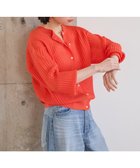 【アメリカンホリック/AMERICAN HOLIC】の柄編みニットカーディガン Orange|ID: prp329100004443723 ipo3291000000032332934