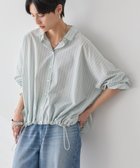 【アメリカンホリック/AMERICAN HOLIC】のシアードローコードシャツ Stripe Green|ID: prp329100004443726 ipo3291000000031968205