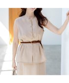 【エニィ スィス/any SiS】の【WEB・一部店舗限定】スイートクール ジレブラウス ライトベージュ|ID: prp329100004443746 ipo3291000000031941229