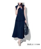 【エニィ スィス/any SiS】の【WEB・一部店舗限定】スイートクール ジレブラウス ネイビー|ID: prp329100004443746 ipo3291000000032640813