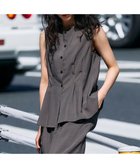 【エニィ スィス/any SiS】の【WEB・一部店舗限定】スイートクール ジレブラウス モカ|ID: prp329100004443746 ipo3291000000034295721