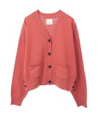 【グリーンパークス/Green Parks】のポケット付コンパクトカーディガン Orange|ID: prp329100004443806 ipo3291000000032775523