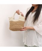 【アンビリオン/UNBILLION】のカシュカシュ cachecache / 切替柄編2wayミニトート アイボリー|ID: prp329100004443824 ipo3291000000031903482