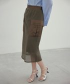 【ベイジ,/BEIGE,】のNIGELLA / 異素材MIXコットンレースビックポケットスカート Khaki|ID: prp329100004443895 ipo3291000000031962525