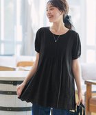 【ティアクラッセ/Tiaclasse】のパンチングレースピンタックチュニックブラウス 人気、トレンドファッション・服の通販 founy(ファニー) ファッション Fashion レディースファッション Fashion for Women トップス・カットソー Cut & Sew Tops シャツ・ブラウス・オフィスカジュアル Elegant Blouses & Button-Ups アクセサリー Fashion Accessories ウォッシャブル Machine Washable 春 Spring 洗える Machine Washable カッティング Cutting Detail カーディガン Cardigan, Knitwear スリーブ Sleeve, Long Sleeve / Short Sleeve チュニック Tunic, Long Top フェミニン Feminine, Girly フレア Flare, Flared フロント Front, Front Design ポケット Pocket, Pocket Detail 半袖 Short Sleeve, Half Sleeve レース Lace, Lace Fabric ロング Long, Long-Length S/S・春夏 SS, Spring/Summer, Warm Season 再入荷 Restock / Back in Stock 夏 Summer 新作・新入荷 New Arrivals / New In thumbnail ブラック|ID: prp329100004443938 ipo3291000000036272653