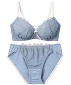 【アンフィ/AMPHI】のブラジャー ショーツセット 自然なまる胸メイク 【ブラ&ショーツセット】 上下セット ブラ BCC231 アンフィ/ワコール 人気、トレンドファッション・服の通販 founy(ファニー) ファッション Fashion レディースファッション Fashion for Women アンダー Underwear Essentials クラシカル Classical, Vintage-Inspired ショーツ Shorts, Short Pants スリット Slit, Slit Detail フロント Front, Front Design ブラジャー Bra, Lingerie モチーフ Motif, Design Theme ラップ Wrap, Wrap Design リボン Ribbon, Bow レース Lace, Lace Fabric ワイヤー Wire, Wired Bra thumbnail ブルー|ID: prp329100004444547 ipo3291000000033574892