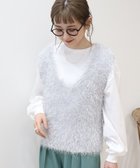【アメリカンホリック/AMERICAN HOLIC】の選べる丈2サイズ前後2wayシャギーベスト Gray|ID: prp329100004444579 ipo3291000000031925476