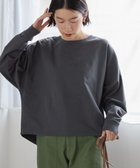 【アメリカンホリック/AMERICAN HOLIC】のピグメント加工裏毛ルーズプルオーバー Charcoal Gray|ID: prp329100004444580 ipo3291000000031989064