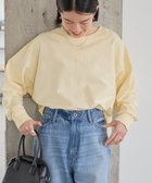 【アメリカンホリック/AMERICAN HOLIC】のピグメント加工裏毛ルーズプルオーバー Yellow|ID: prp329100004444580 ipo3291000000032514972
