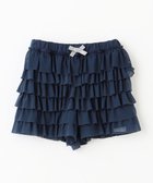 【エニィ/ANY / KIDS】のフリル 天竺 ショート パンツ ネイビー|ID: prp329100004444735 ipo3291000000034484374