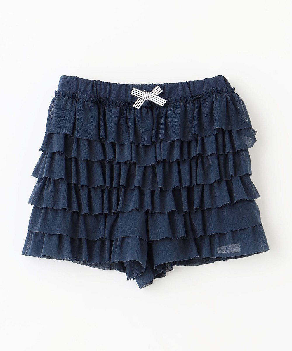 【エニィ/ANY / KIDS】のフリル 天竺 ショート パンツ インテリア・キッズ・メンズ・レディースファッション・服の通販 founy(ファニー) ファッション Fashion キッズファッション Fashion for Kids ボトムス Bottoms 春 Spring 洗える Machine Washable ショート Short, Short Length スマホ Smartphone, Mobile Device セットアップ Set-Up, Coordinated Outfit トレンド Trend, Trending Now 定番 Standard, Basic Item 人気 Popular, Best Seller フリル Frill, Ruffle リゾート Resort, Vacation Style 楽ちん Easy Fit, Comfortable S/S・春夏 SS, Spring/Summer, Warm Season 夏 Summer ネイビー|ID: prp329100004444735 ipo3291000000034484374