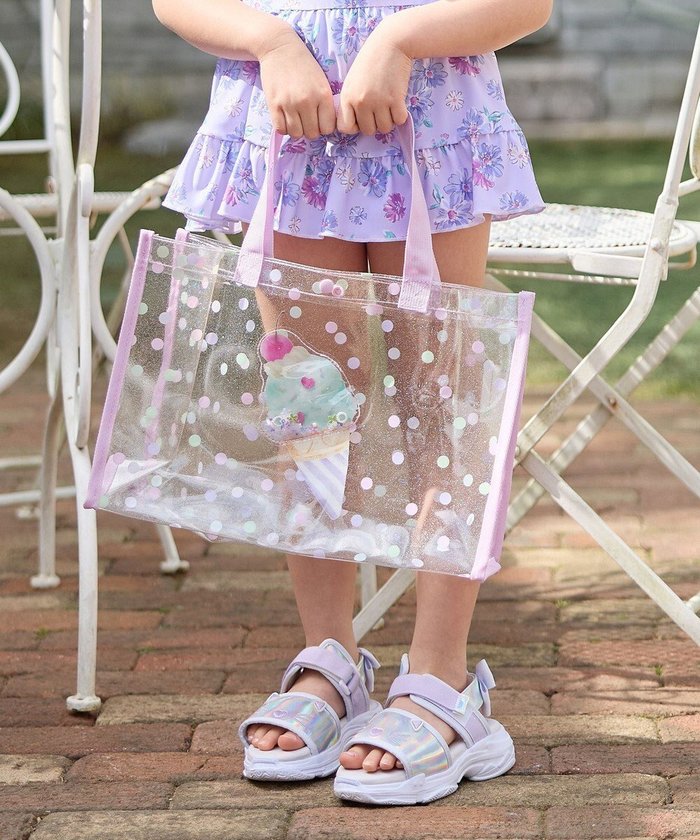 【エニファム/any FAM / KIDS】のシャラシャラ プールバッグ インテリア・キッズ・メンズ・レディースファッション・服の通販 founy(ファニー) https://founy.com/ ファッション Fashion キッズファッション KIDS ガーリー Girly ストライプ Stripe スマホ Smartphone タオル Towel ドット Dot プチプライス・低価格 Affordable プリント Print モチーフ Motif リボン Ribbon 夏 Summer 水玉 Polka Dots 水着 Swimsuit |ID: prp329100004444736 ipo3291000000031065924