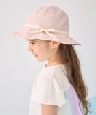 【エニファム/any FAM / KIDS】のリボン テープ ハット ピンク|ID: prp329100004444739 ipo3291000000032633302